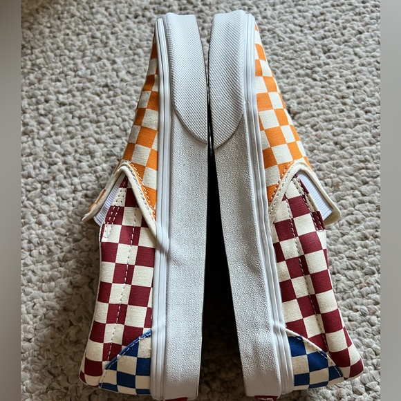 VANS CLASSIC SLIP ON CHECKERED SHOES MEN 7.5, women 9 - Picture 5 of 7